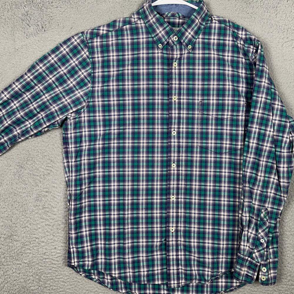 Boden Product Type Mens Large MA321 Green Button-Down EUC